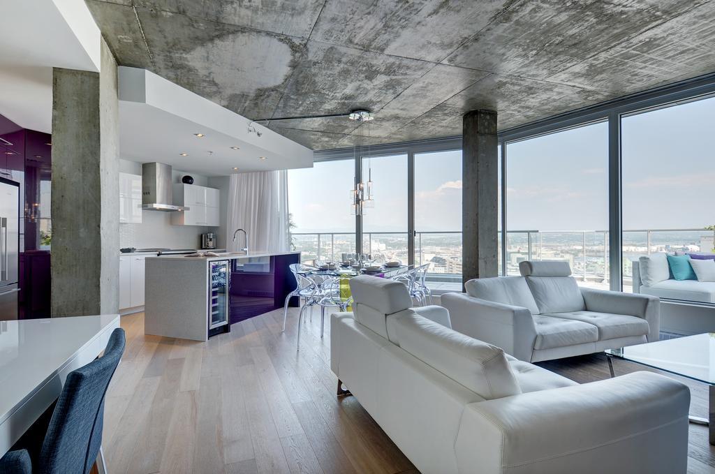 Апартаменти Les Immeubles Charlevoix - Le 760-707 Квебек Екстер'єр фото